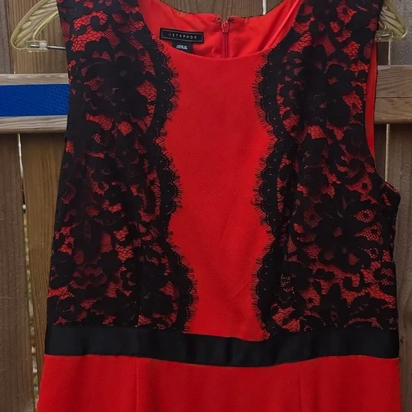 Red And Black Dress - Picture 2 of 7